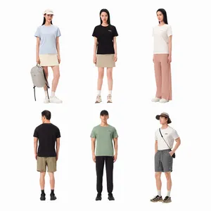 Pelliot Wholesale Cheap T Shirt Outdoor Sports Breathable Skin-friendly 100% Long Staple Cotton Short Sleeve T-Shirts For Women