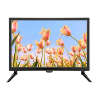 DC 12v 24v LED TV Dış Mekan Araba İçi Akıllı TV 17 19 22 24 27 32 40 İnç Enerji Tasarruflu TV