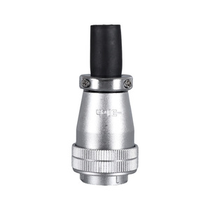 Connecteur industriel fileté en métal, série WS, fiche <span class=keywords><strong>femelle</strong></span> 2 3 4 5 7 8 9 10 12 16 17 20 24 26 core avec <span class=keywords><strong>manchon</strong></span> en PVC - Product Image 6