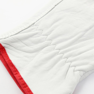 Gants de travail de sécurité en cuir de chèvre à double paume pour femmes et hommes, pour la conduite et le jardinage - Product Image 3