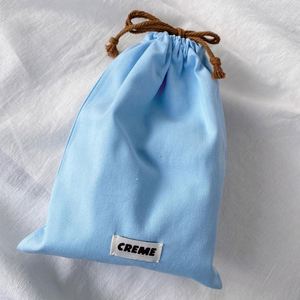 Custom Logo Fabric Cotton Covers <b>Drawstring</b> Dust Bag Recyclable Canvas <b>Drawstring</b> Gift Packaging <b>Pouch</b> Bag for Jewelry - Product Image 3