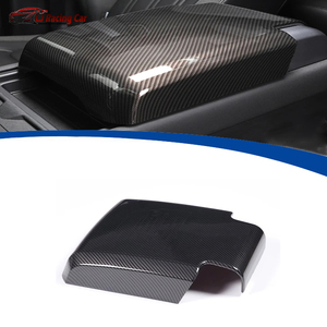 Kit de Accesorios Interiores para Automóvil con Aspecto de Carbono ABS Negro Brillante, Cubierta de Panel de Reposabrazos para <span class=keywords><strong>Land</strong></span> <span class=keywords><strong>Rover</strong></span> <span class=keywords><strong>Defender</strong></span> 90 110 130 L663 2020-2025 - Product Image 1