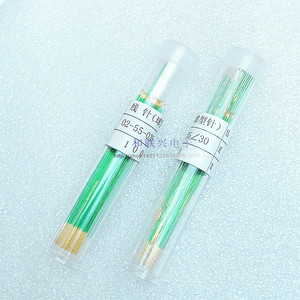 Aiguille isolée 0,2x55x0,35x30 degrés, sonde de test à pointe sphérique pour mesure électronique - Product Image 1