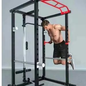 Professionele Multifunctionele Power Rack Squat Kooi Fitnessapparatuur Voor Krachttraining En Bodybuilding Fitnessapparatuur