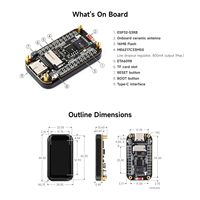 AIsmartlink Waveshare Factory ESP32-S3 Pantalla Táctil de 1.47 Pulgadas, Placa de Desarrollo, Resolución 172*320, 262K Colores de Pantalla, en Stock