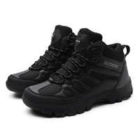 Chaussures de randonnée et de montagne unisexe, montantes, pour l'extérieur, vente en gros, 2025, grande taille, Chine JHG--1420, autres empeignes et semelles extérieures