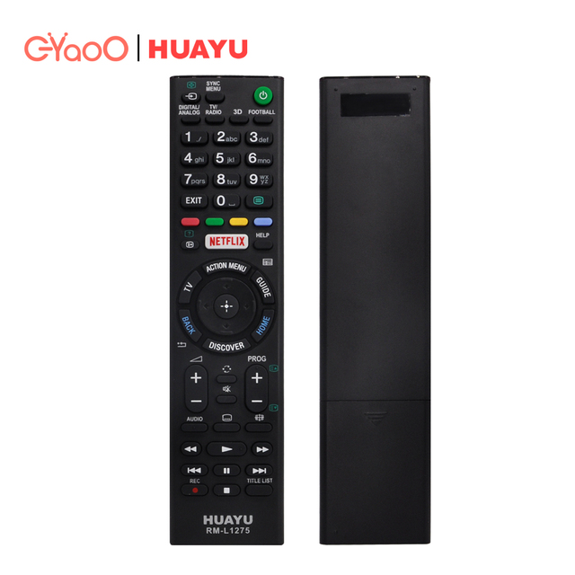 HUAYU RM-L1275 Universal TV Remote Controls for SONY LCD LED Telecomando Della TV