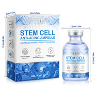 Sérum Visage Anti-Âge Instantané MOULIS Private Label Corée, Ampoule Anti-Rides à Base de Cellules Souches pour Raffermir la Peau
