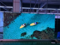 Layar LED Indoor Ultra HD Instalasi Tetap Video Wall untuk Toko Ritel Pusat Perbelanjaan Leddisplay Tv