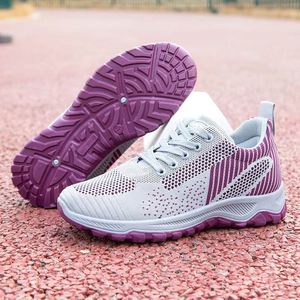 Zapatillas Deportivas Transpirables de Malla Ligera con Plataforma para Caminar, para Hombre y Mujer, Primavera, Verano, Otoño, Cómodas e Informales - Product Image 4