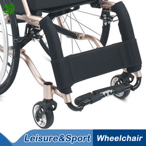 Juyi פנאי כיסא גלגלים אור משקל ידני נייד סיטונאי ספורט כסאות גלגלים מחיר כיסא גלגלים בשימוש למכירה - Product Image 3