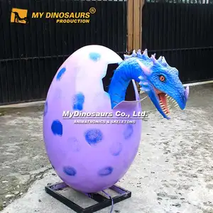 My Dino XJ002 Amusement Park Animatronic Hatching Baby Dragon Egg