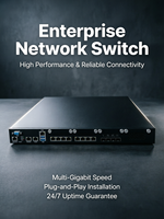 Router/PC Industri Rakmount 1U Intel Xeon E5 2600 V3/V4 dengan Chipset C612, 4 Slot NIC, RAM DDR4, dan Konsol IPMI
