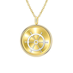 Médaillon de couple en forme de diamant, pierre naturelle, étoile de mer et coquille, <span class=keywords><strong>moules</strong></span>, collier en acier inoxydable, <span class=keywords><strong>photos</strong></span> en verre, pour hommes et femmes - Product Image 4