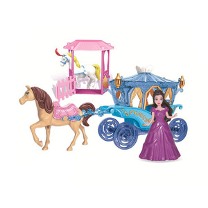 New Arrival Battery Operated Mini <strong>Horse</strong> <strong>Carriage</strong> <strong>Toys</strong> with a Beautiful Princess for Kids Best Gift - Product Image 1