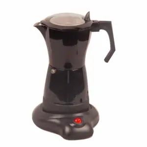 Cafeteira elétrica espresso 2021 v 110 w, máquina de café espresso elétrica com 6 copos, 480