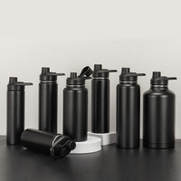 Bouteille d'eau isotherme en acier inoxydable Emerit 2026 de 1,9 L (demi-gallon) sans BPA, anti-fuite, grande capacité pour la randonnée, le camping et les activités de plein air
