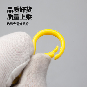Colored Light <b>Bulb</b> Buckle Plastic Rotatable Carabiner Keychain Solid Color Durable Bag Accessories Spring 2024 - Product Image 3
