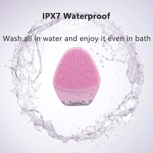 Rohs da nhạy cảm thông minh làm sạch da mặt và làm săn chắc massage bàn chải Spa tại nhà Silicone Sữa rửa mặt - Product Image 3