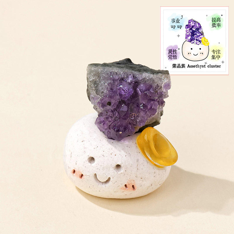 คลัสเตอร์อเมทิสต์พร้อมการ์ด