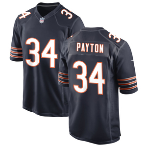 Maillots de football américain personnalisés 2026 Chicago, brodés et cousus, uniformes sportifs pour jeunes avec logos, bleu marine - Product Image 4