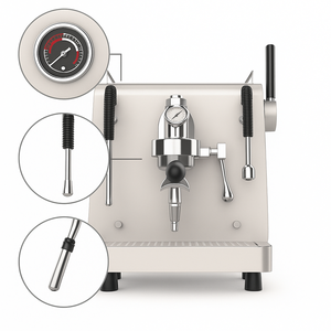 Máquina de Café Espresso Semiautomática de Doble Caldera Comercial de Acero Inoxidable E61 220V 2200W para Uso Doméstico y en Cafeterías - Product Image 1