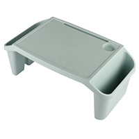 Table d'ordinateur portable stable en plastique pour enfants avec rangement