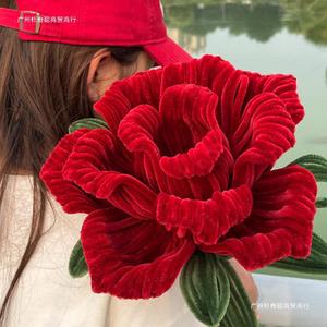 Giant Pipeel Rose Diy Kit Extra Large Plush Flower Valentine's Day Gift For Girlfriend - Product Image 4