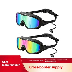 Venta directa <span class=keywords><strong>de</strong></span> fábrica <span class=keywords><strong>Gafas</strong></span> <span class=keywords><strong>de</strong></span> natación antivaho impermeables HD <span class=keywords><strong>de</strong></span> Marco grande <span class=keywords><strong>para</strong></span> niños y <span class=keywords><strong>niñas</strong></span> Producto adulto transfronterizo - Product Image 2