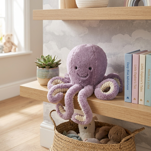 Envío Gratis Peluche de Pulpo <span class=keywords><strong>Maya</strong></span>, Adorable Animal Marino de Peluche en Stock, Muñeco Suave de Criatura Marina, Regalo Original al por Mayor - Product Image 4