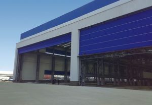 باب الحانار ثنائي الطي بإطار فولاذية ، باب الحانار الهيدروليكي الأوتوماتيكي لطائرات الهليكوبتر - Product Image 4