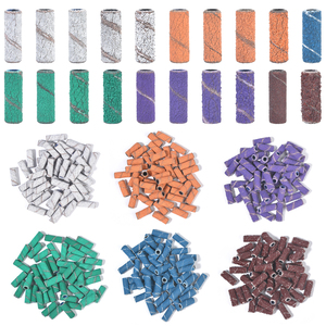 50 pièces de bandes abrasives de 3 mm pour ponceuse à ongles, pour le retrait de vernis gel UV, le nettoyage des peaux mortes, outils de manucure et pédicure - Product Image 3
