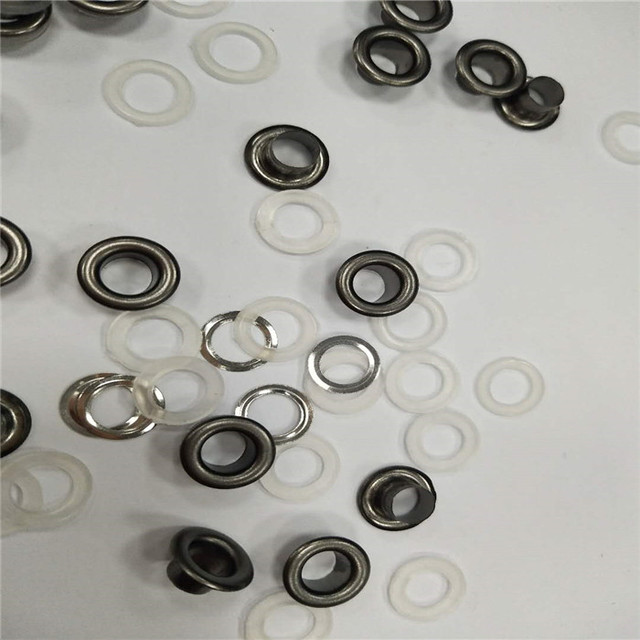 10mm High Quality Shiny Gold Brass Flat Eyelet Grommets