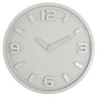 Jam dinding 3D desain sederhana 12 inci, jam dinding bentuk bulat untuk dekorasi rumah