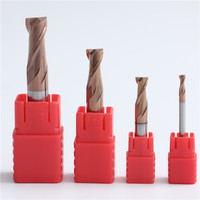 En gros pas cher usine en carbure monobloc fraise en aluminium 2 flûtes cnc routeur bits 6mm16mm 1mm fin mill cutter prix