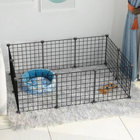 Clôture pour chat et chien, Cage métallique multicouche de luxe à monter soi-même