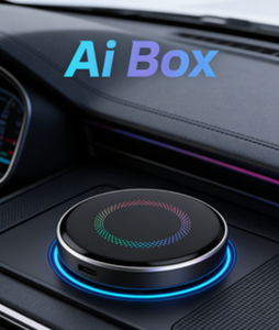 กล่อง Ai Box ขนาดกะทัดรัด ใช้งานง่ายแบบ Plug-and-Play พร้อมการเชื่อมต่อที่รวดเร็วและเสถียรสำหรับแอปพลิเคชัน CarPlay และ Android สำหรับหน้า<span class=keywords><strong>จอ</strong></span>ทีวีในรถยนต์ - Product Image 1