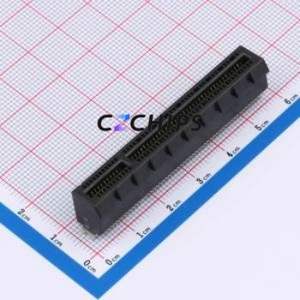 X1611WVS-98-9TV30 PCI/PCIe Connector SMD,P=1mm Connector PCI-E x8 98P 76P Vertical Mount - Product Image 1