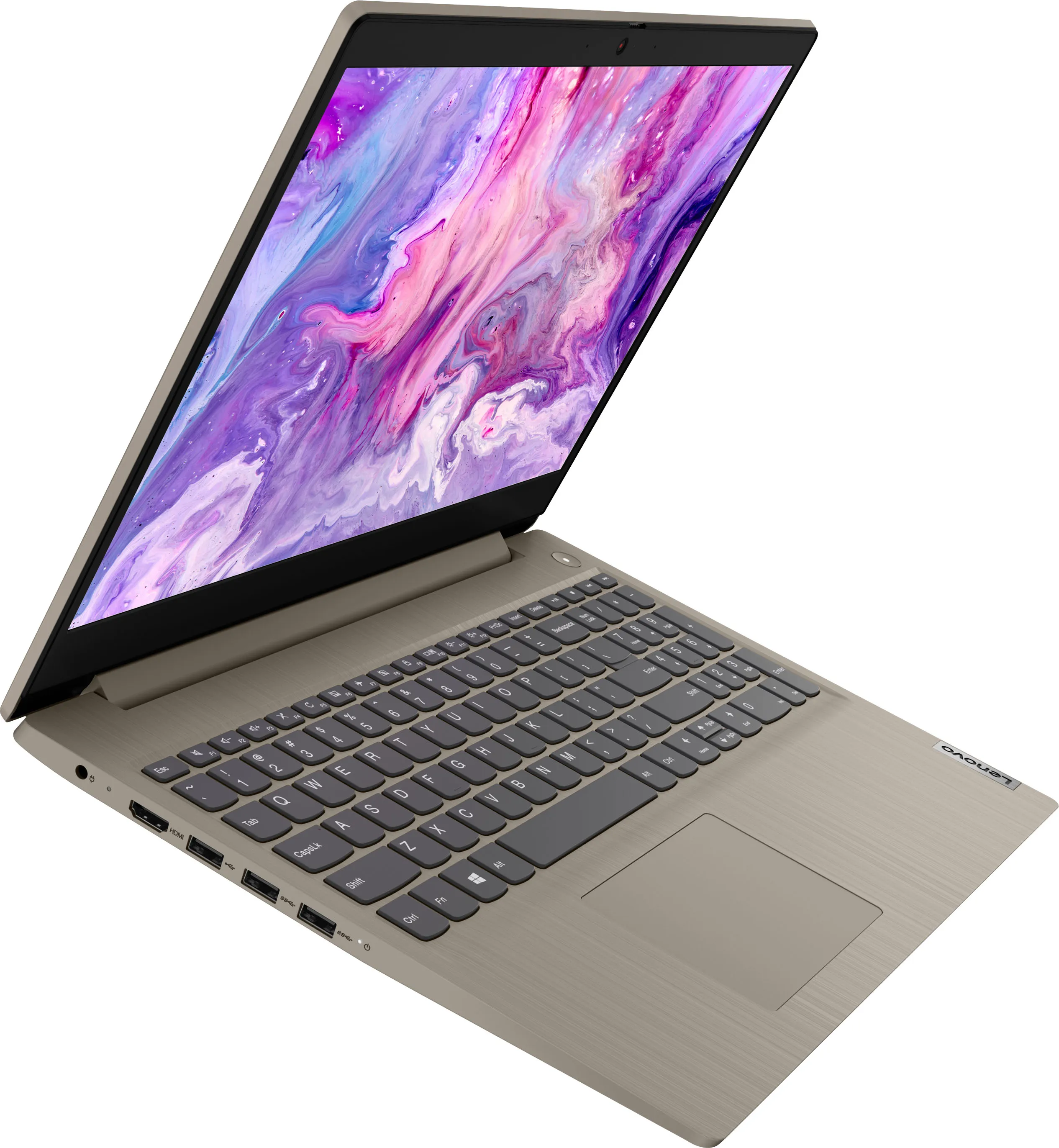 جهاز محمول IdeaPad, جهاز كمبيوتر محمول أداء طويل الأمد جهاز محمول IdeaPad شاشة 3 15 بوصة HD تعمل باللمس كمبيوتر محمول Core i3 ذاكرة 8 جيجا بايت ذاكرة كمبيوتر محمول