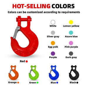 Crochet de <span class=keywords><strong>treuil</strong></span> 3/8 "Heavy Duty Front G70 Alliage d'acier a Off Road Accessoires <span class=keywords><strong>4x4</strong></span> 1/4" 4wd <span class=keywords><strong>Treuil</strong></span> de remorque Crochet de remorquage - Product Image 4