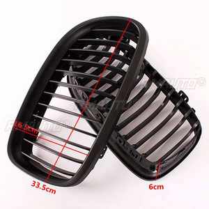 Calandre avant sport noire mate pour BMW E90 E91 LCT Série 3 Berline 2009 2010 2011 2012 2013 Calandres de course automobile - Product Image 6