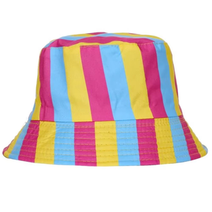 Venta al por mayor Unisex 2025 Rainbow Flag LGBTQ Bucket Hats Lesbian Transgender Bisexual Gay Pride Cap - Product Image 4