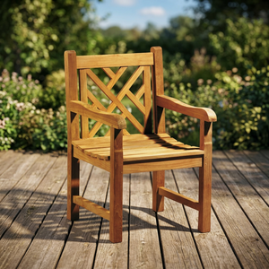 Sillón de Jardín Moderno de Teca para Exteriores, Muebles Jepara - Product Image 1
