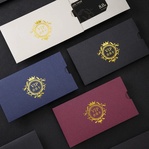 Porta Tessera VIP Personalizzato in Carta, Custodia per Carta Regalo, Confezione Regalo - Product Image 2