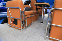 Yacht de luxe en aluminium Kinocean Premium de 22 pieds, direction à distance, pêche, tourisme, croisière fluviale
