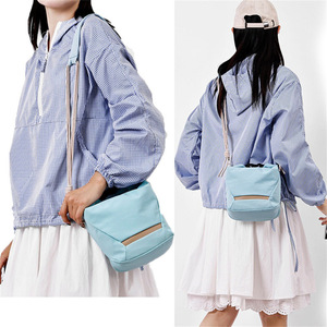 Crossbody <b>Camera</b> <b>Bag</b> Sea Blue Waterproof Portable Card <b>Camera</b> Storage <b>Bag</b> For Women Travel Photography Accessory - Product Image 1