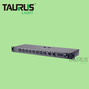 Contrôleur Art-Net/sACN vers <span class=keywords><strong>DMX</strong></span>/RDM de haute qualité à montage en rack avec séparateur optique 8 ports et écran LED - Product Image 1