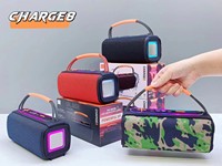 E8 Speaker Nirkabel Berkualitas Tinggi Dual-speaker 20W Pemutar Musik Bass Suara Jernih Daya Tinggi Tahan Air Kolom Outdoor Kotak Hadiah