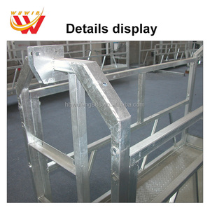 7.5 मीटर इलेक्ट्रिक मचान प्लेटफॉर्म zlp 800 निर्माण निलंबित प्लेटफॉर्म गोंडोला - Product Image 3