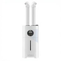Nouvel humidificateur industriel ultrasonique de 28 litres avec contrôle d'humidistat, faible bruit (46-70 dB), grande capacité, pour l'humidification des ateliers